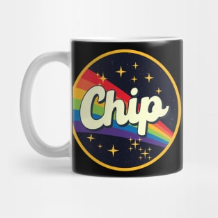 Chip // Rainbow In Space Vintage Style Mug